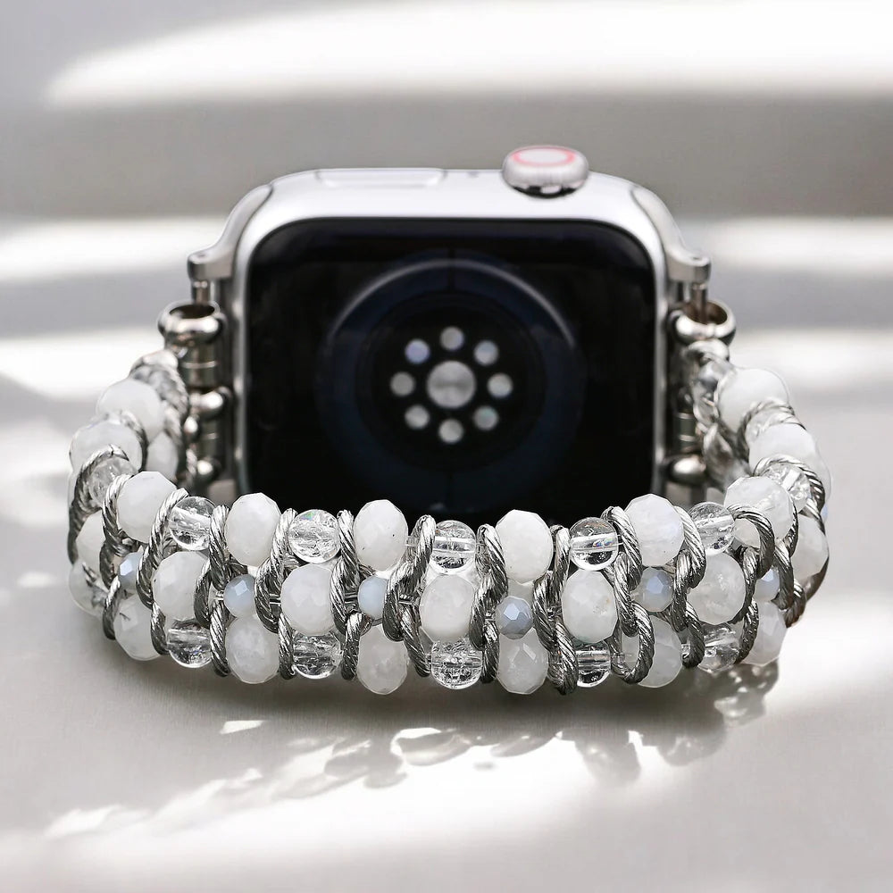 Moon Mirage Braided Stretch Apple Watch Strap